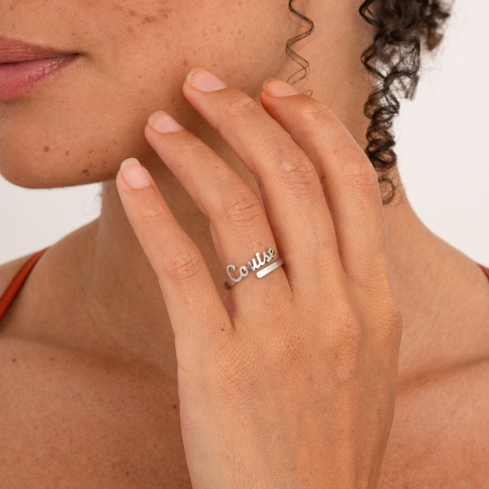 Personalized Name Ring