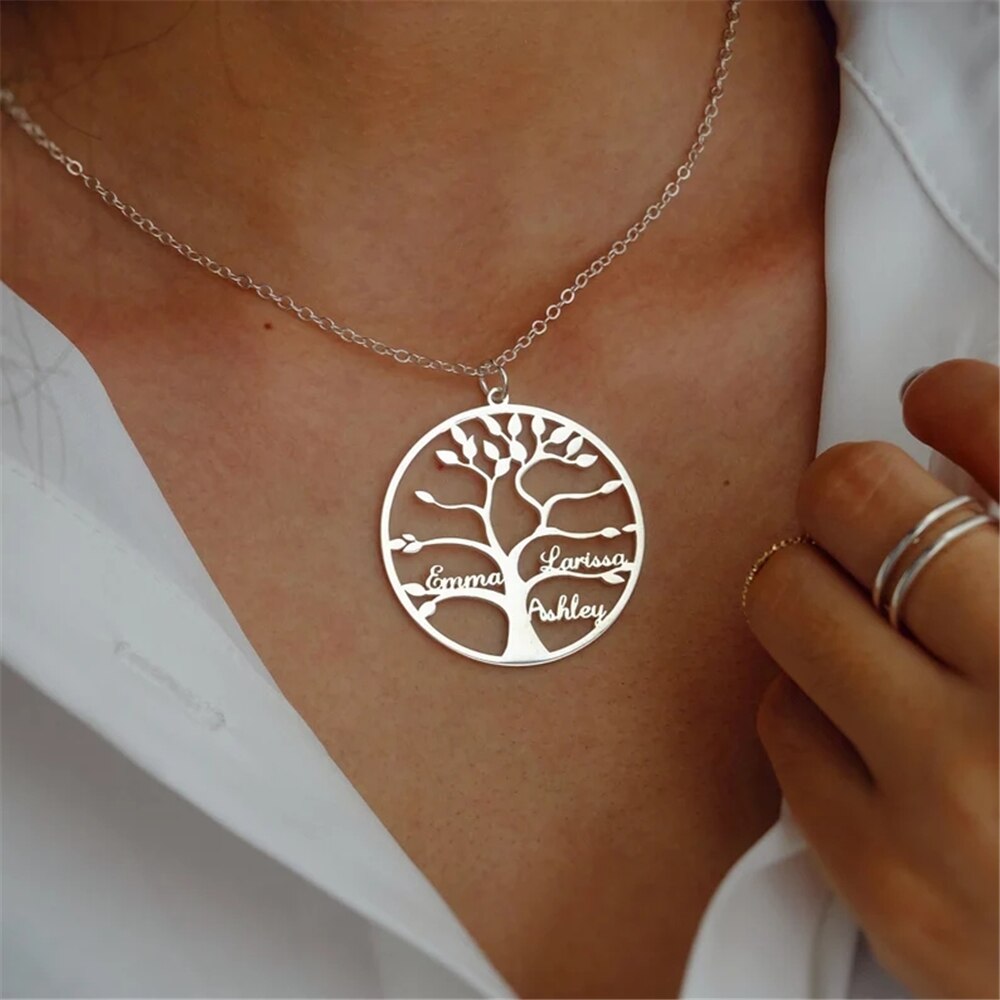 Gepersonaliseerde Levensboom ketting