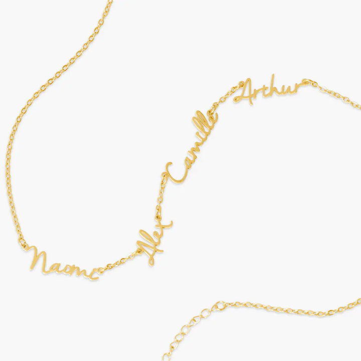 Multiple Name Necklace