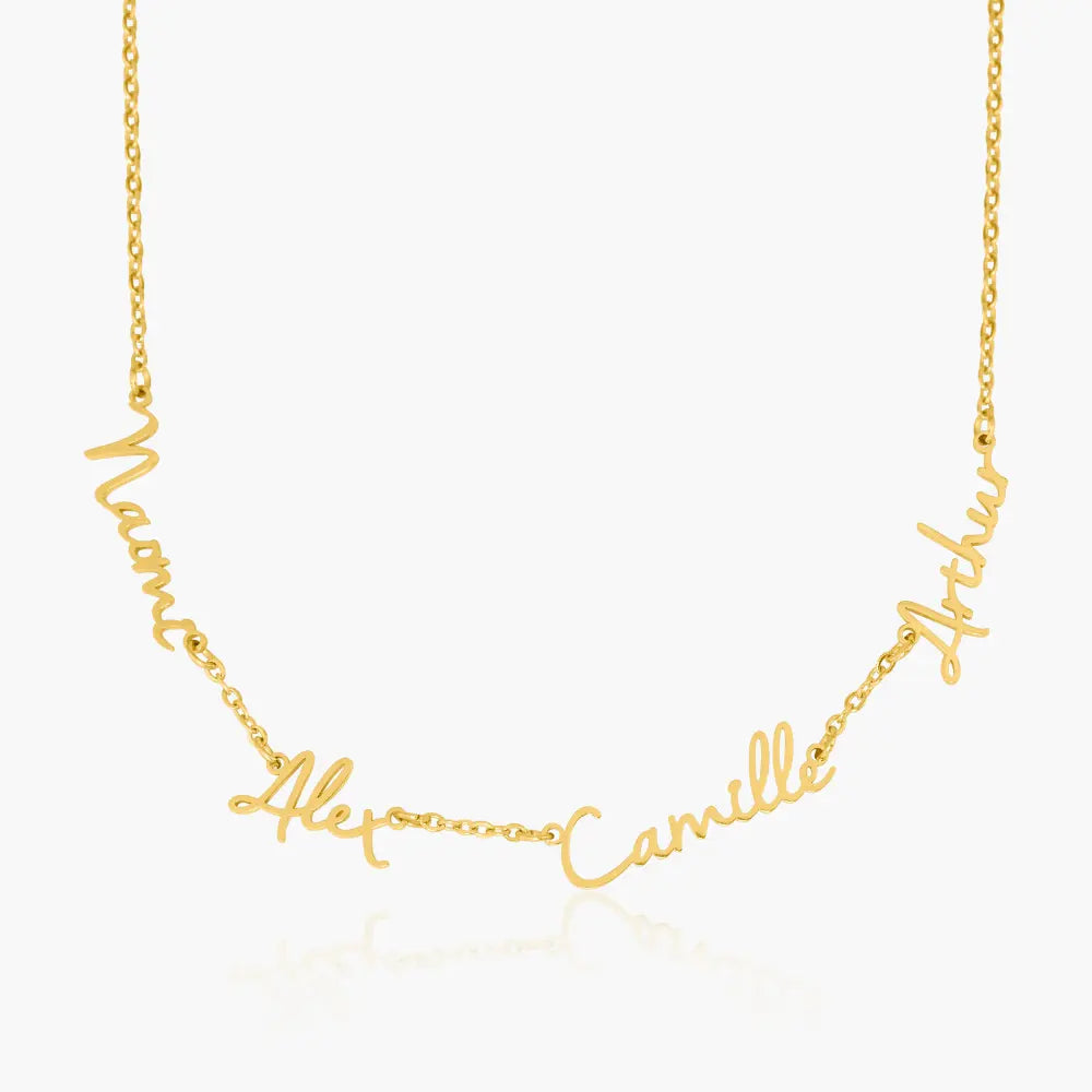 Colliers Prénoms Multiples