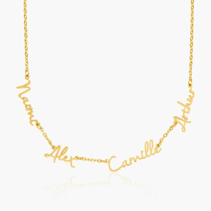Multiple Name Necklace