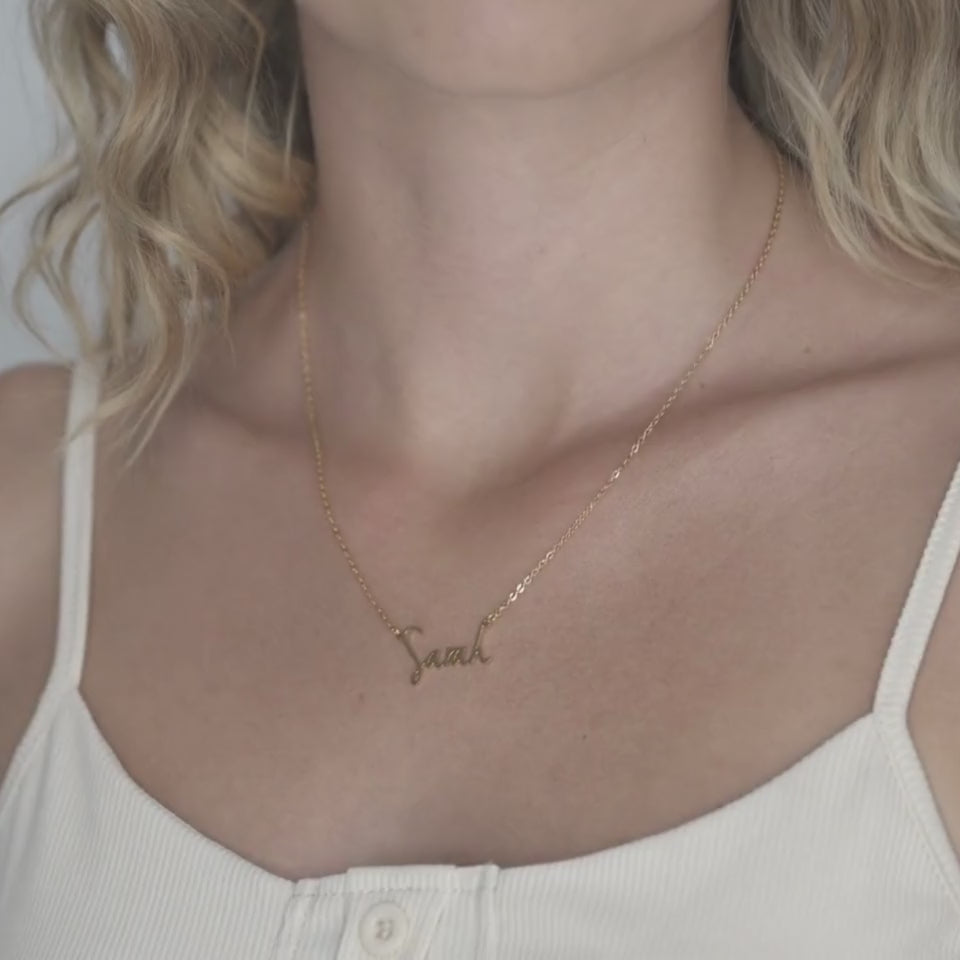 Delicate Name Necklace