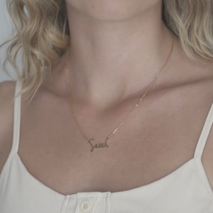 Delicate Name Necklace